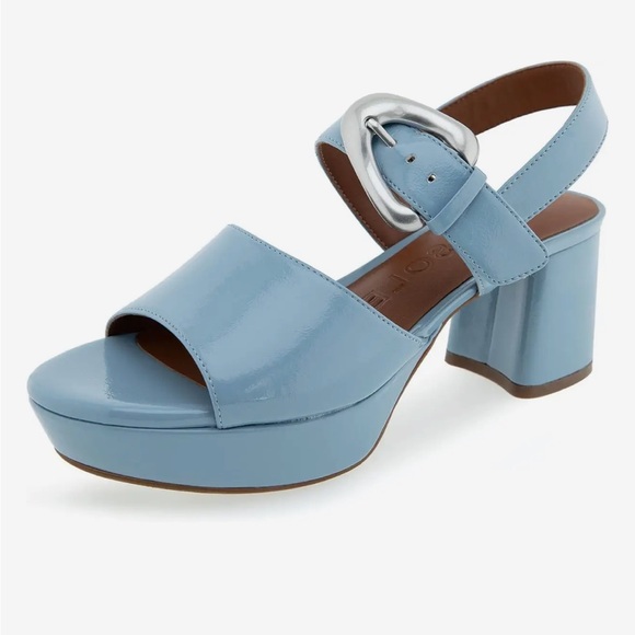 Aerosoles Chamber in Dusty Blue Patent - Picture 3 of 12